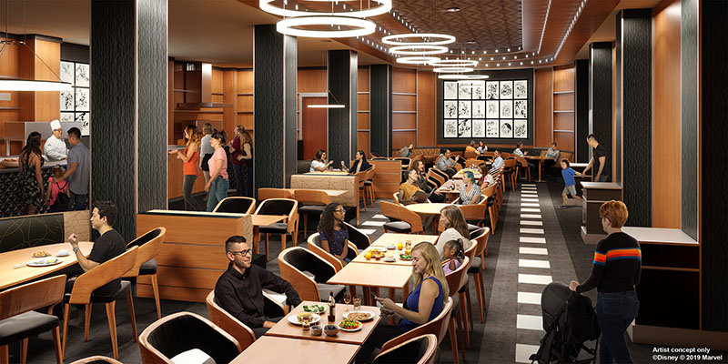 Disneyland Paris Hotel New York Downtown Diner