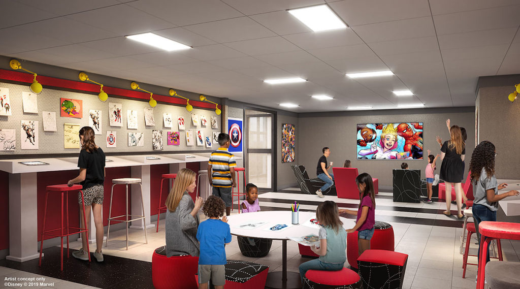 Disneyland Paris Hotel New York Kids Corner