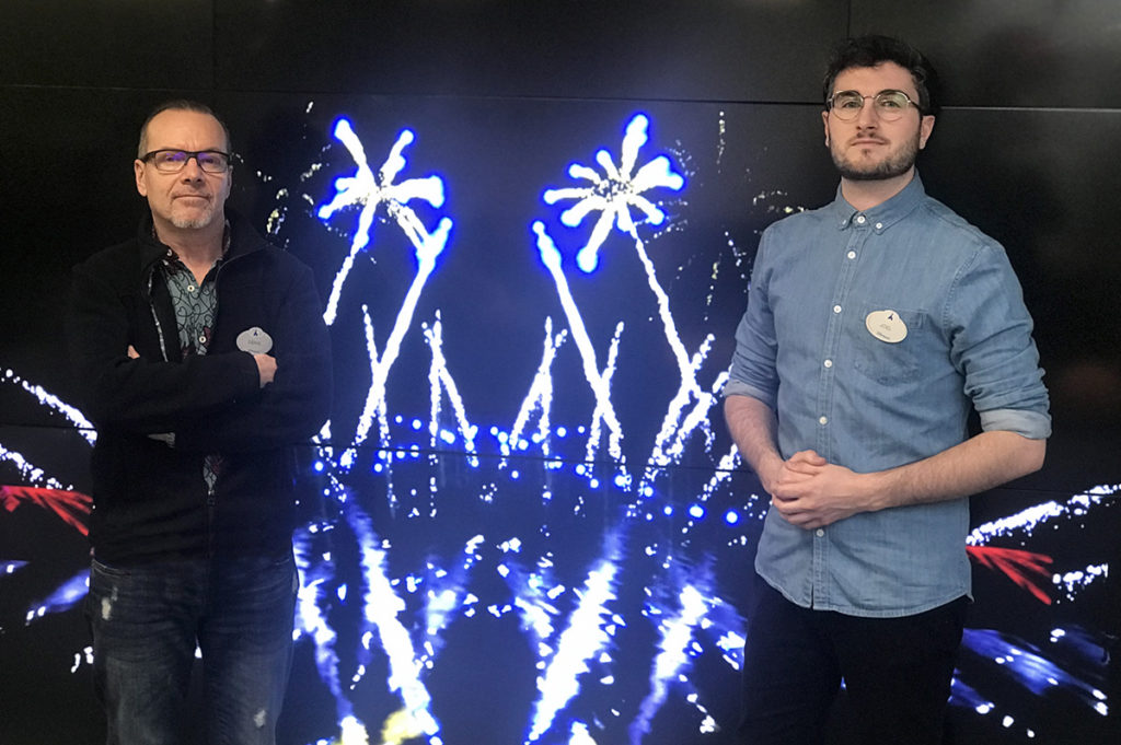 Denis Lemonne et Joel Wood Disneyland Paris