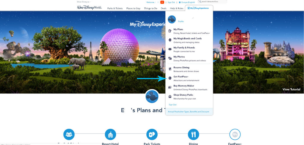 Walt Disney World Fast Pass 01
