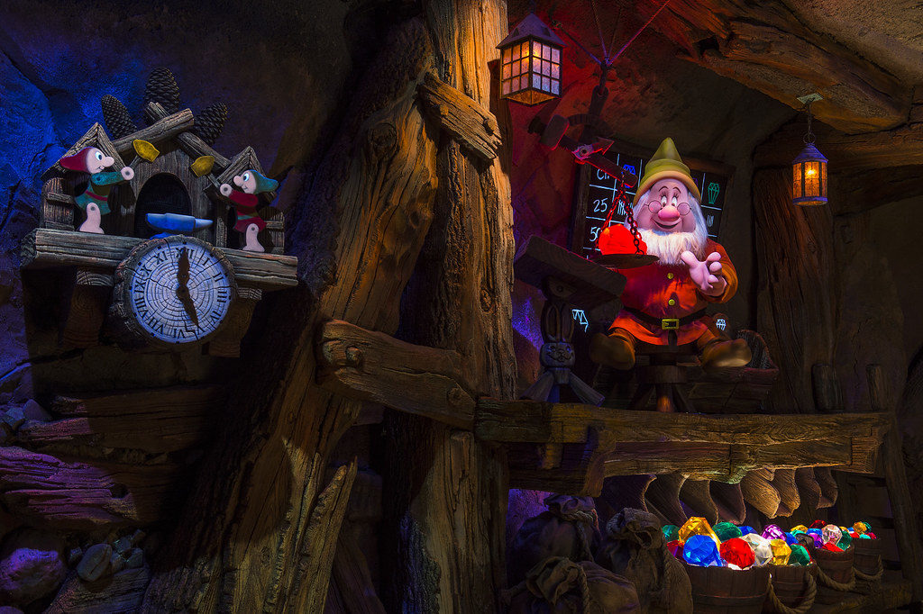 Walt Disney World Attraction Seven Dwarfs Mine Train