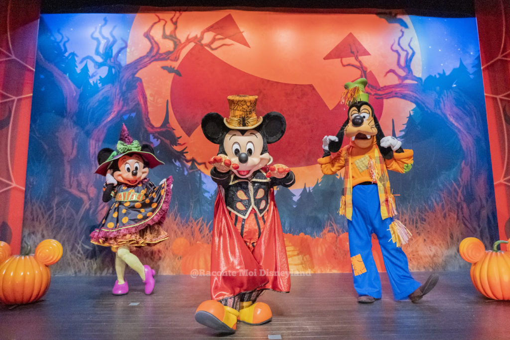 Disneyland Paris Halloween personnage Selfie Spot Mickey Minnie