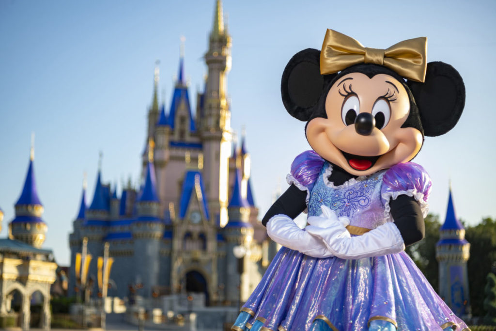 Walt Disney World Magic Kingdom 50 ans Minnie