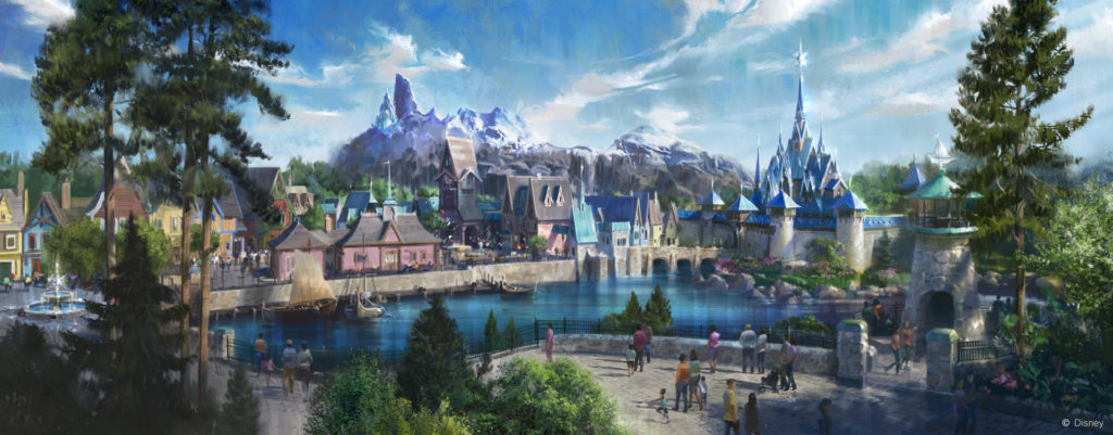 Disneyland Paris Land Frozen Reine des Neiges 02