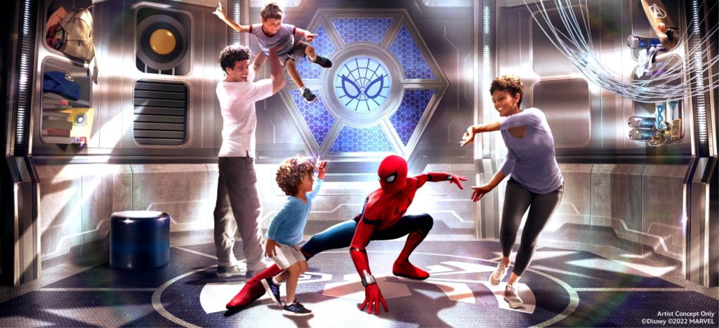 Hero Training Center Interior Spider Man 2021 01 scaled 1
