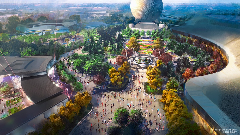 world celebration festival gardens epcot communicore hall disney wdw