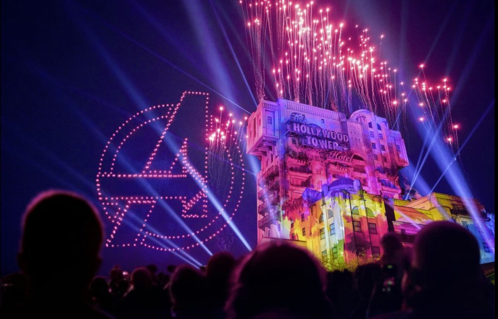 Spectacle Drone disneyland paris 01