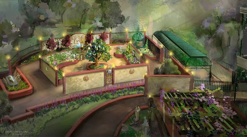 DL Haunted Mansion expansion and store concept art 2
