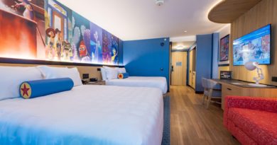 Hotel Pixar Palace Disneyland Californie CHAMBRE 03