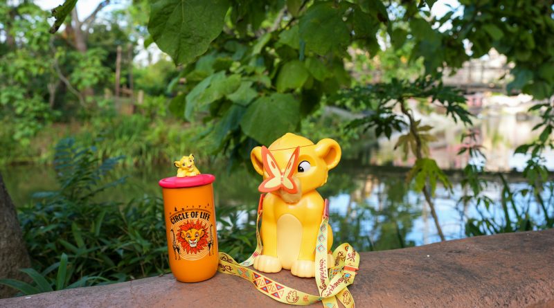 Popcorn bucket roi Lion disneyland Paris