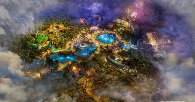 Universal Studios Orlando Epic Universe Concept art vue generale