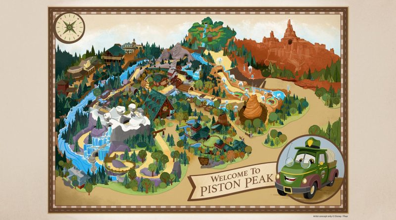 Walt Disney World Margic Kingdom We Piston Peak Cars Land 01