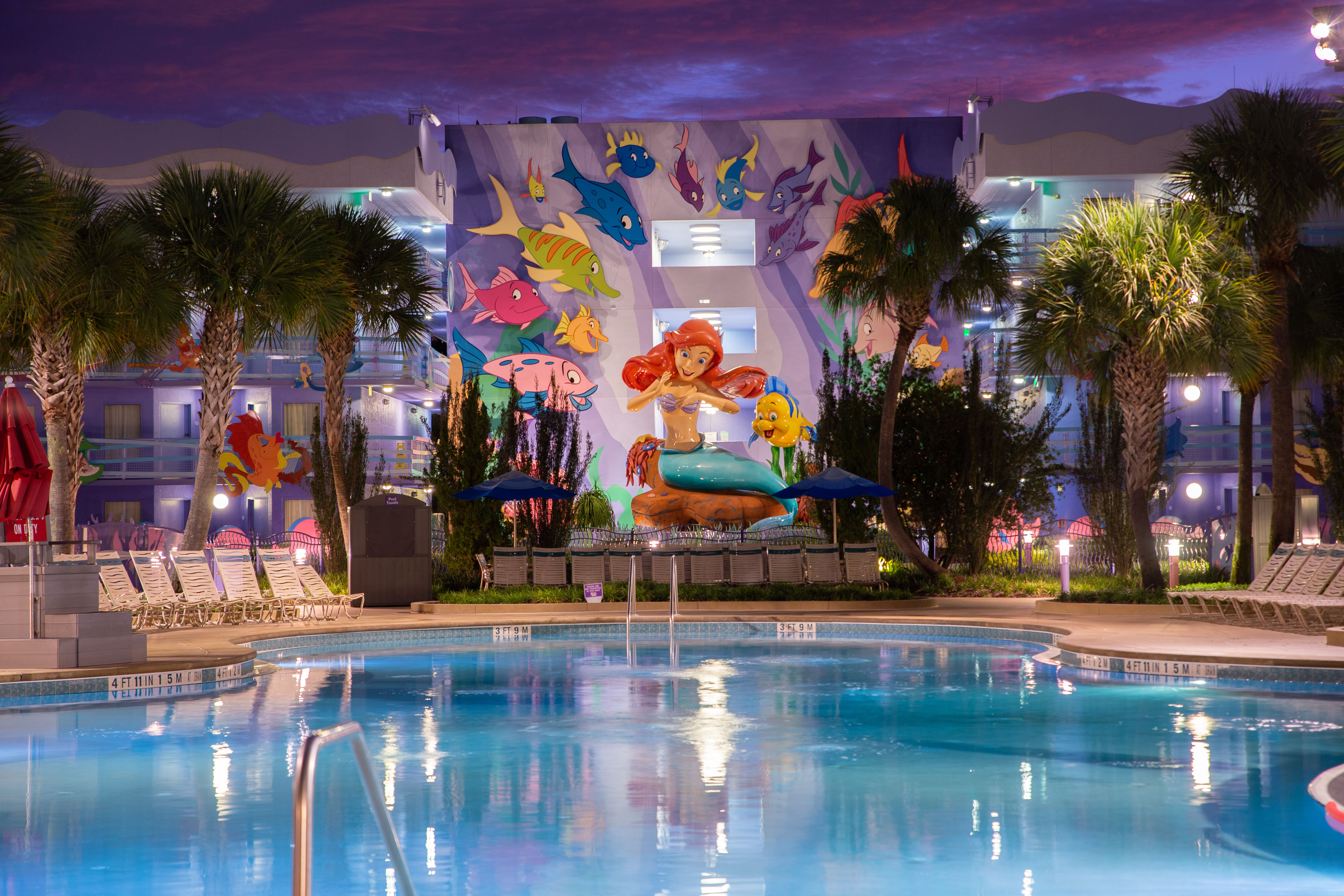Hotel Disney Art of Animation Resort La petite sirène