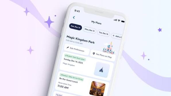 My Disney Experience application