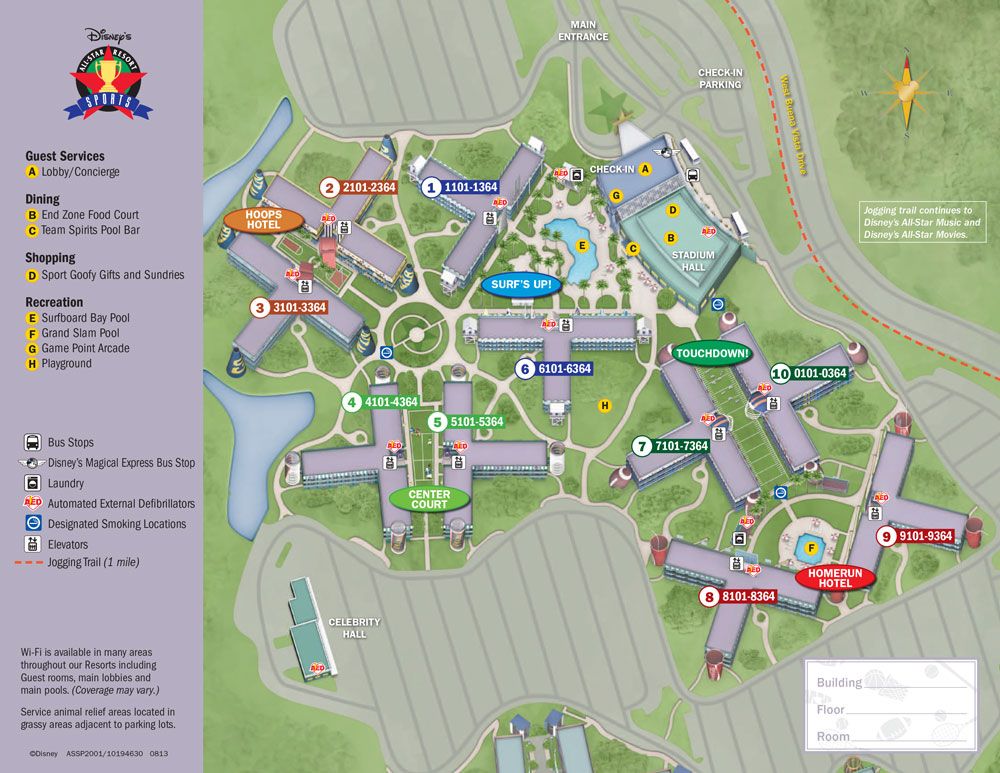 Disney’s All-Star Sports Resort Plan