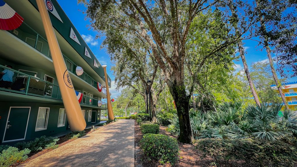Hotel Disney’s All-Star Sports home run hotel