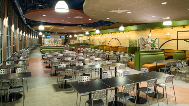 Hotel Disney’s All-Star Sports food court