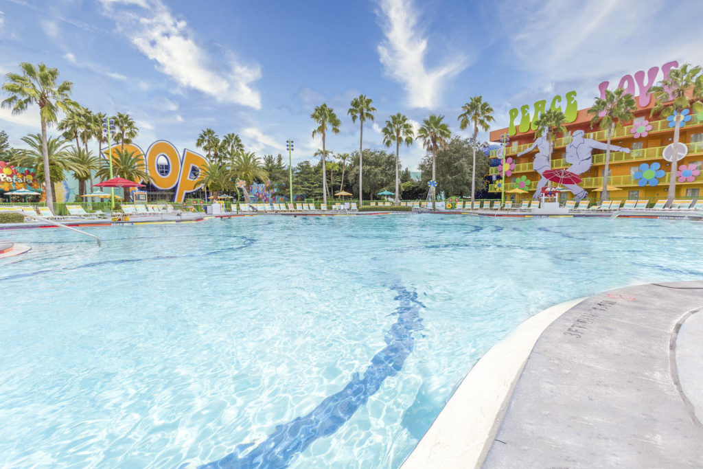 Walt Disney World Hotel Pop Century Piscine 60s pool 0