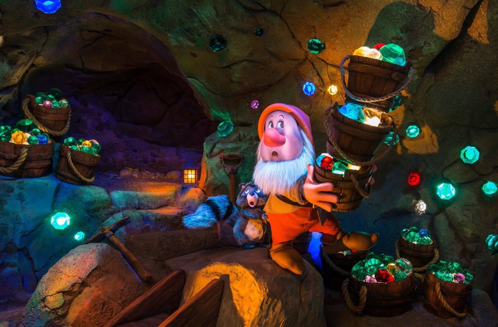 Walt Disney World Attraction Seven Dwarfs Mine Train 02