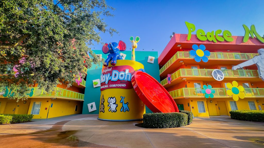 Walt disney World - Hotel Pop Century années 60
