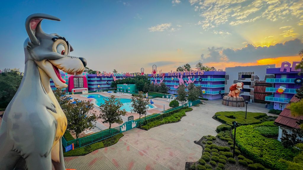 Walt disney World - Hotel Pop Century piscine