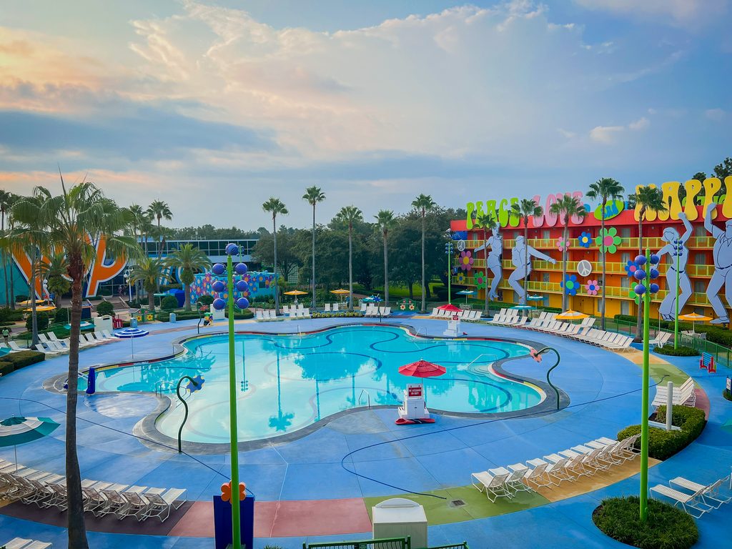 Walt disney World - Hotel Pop Century Piscine