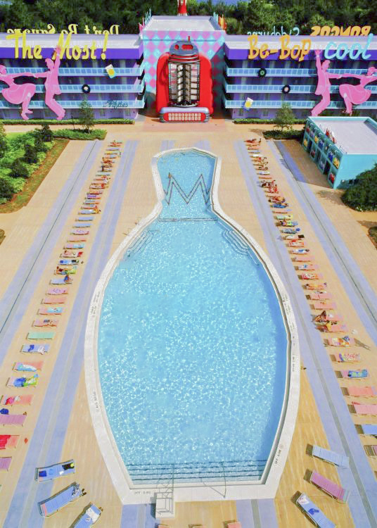 Piscine Hippy Dippy Pool à Disney's Pop Century Resort