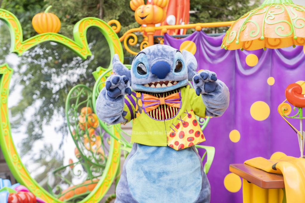 Disneyland Paris Halloween personnage Selfie Spot Stitch