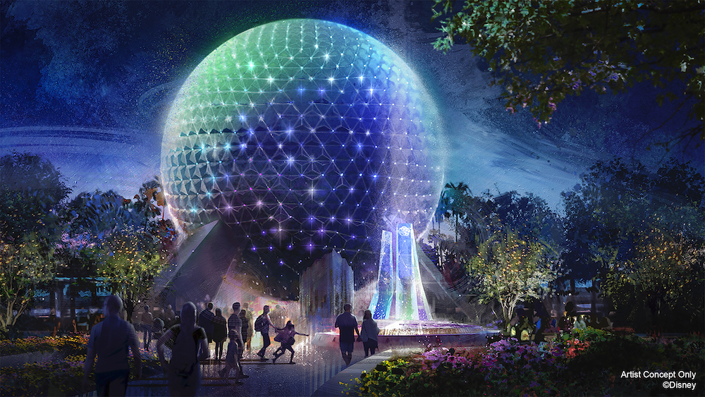Walt Disney World Epcot 50 ans