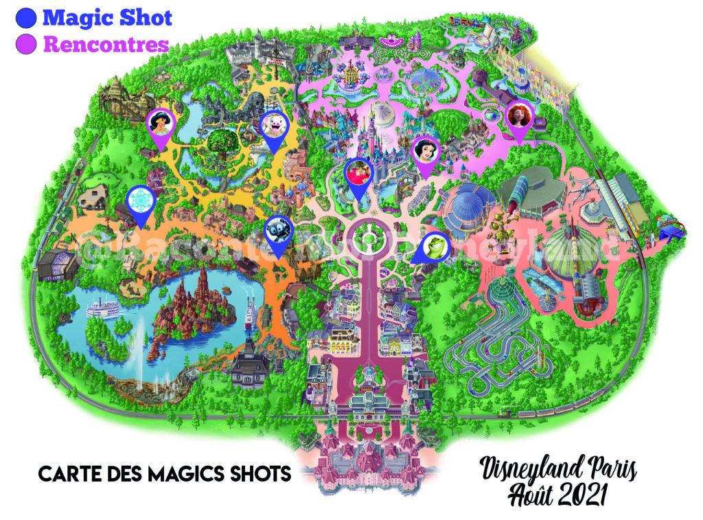 carte magic shot dlp semaines des princesses aout 2021