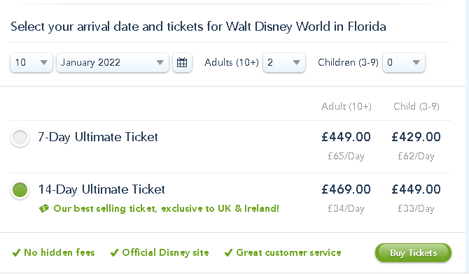 billets pas cher Walt Disney World 04 UK