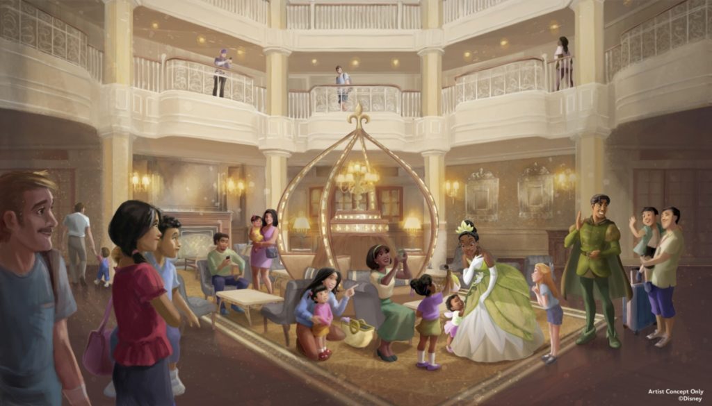 Disneyland hotel rénové Paris réouverture 01