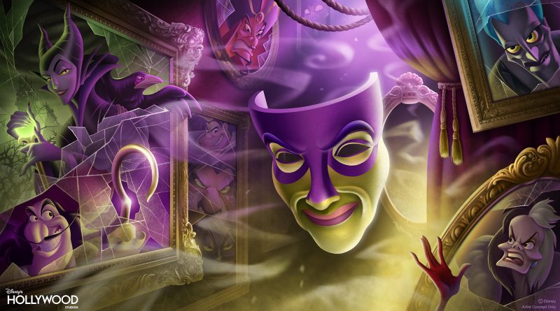 2024 wdw hollywood studios villain show rendering 1