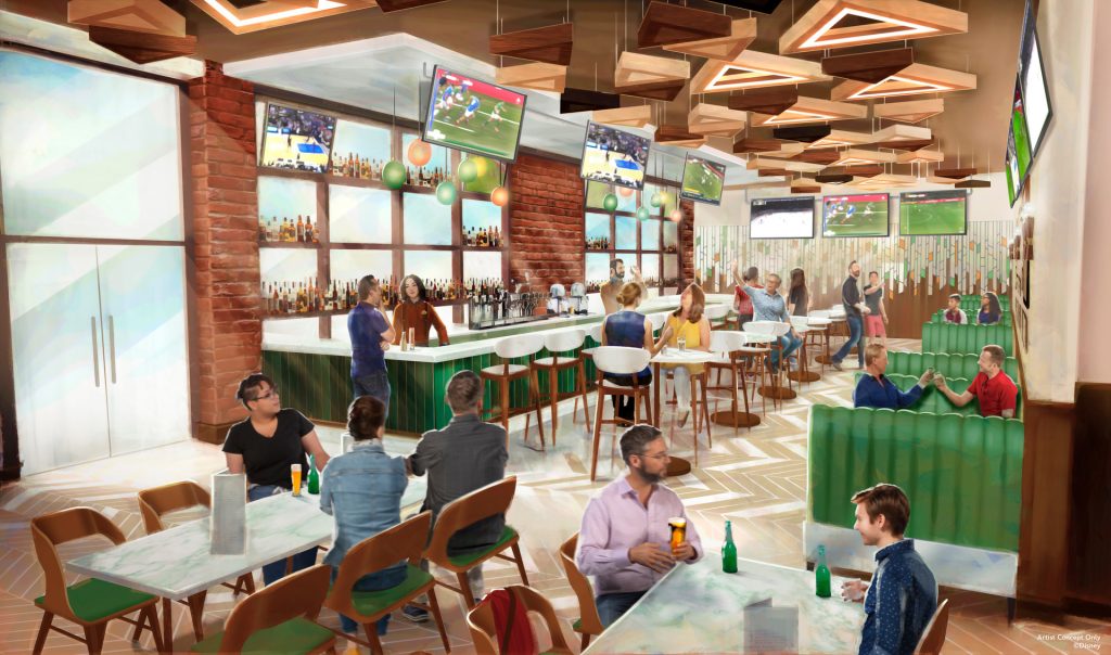 Disney village Disneyland Paris Sport Bar 01