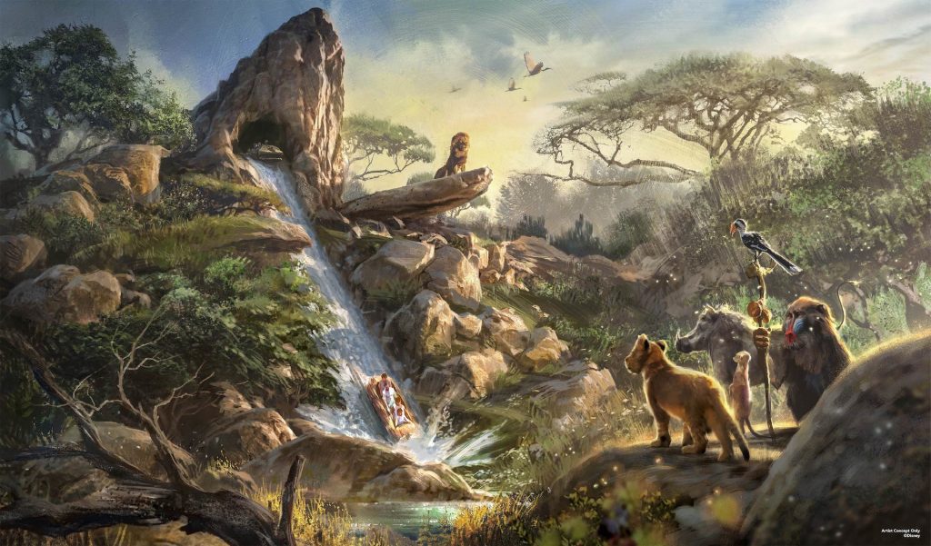 Land Roi Lion disneyland Paris