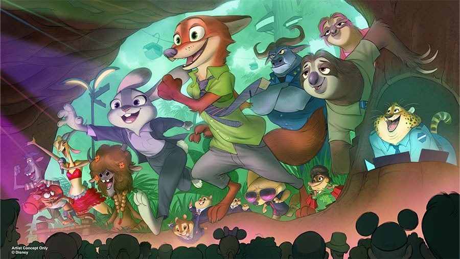 zootopia show tree of life 1