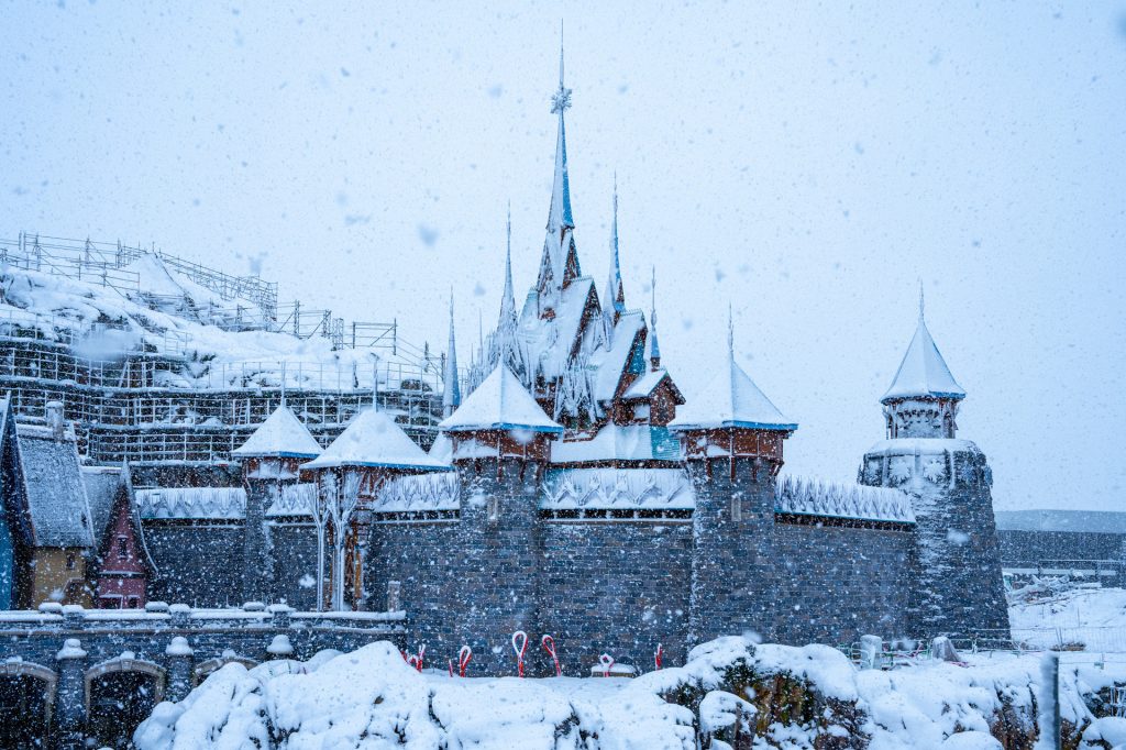 Neige Disneyland Paris 02