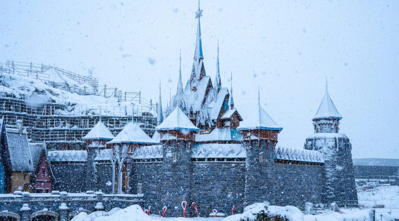 Neige Disneyland Paris 02