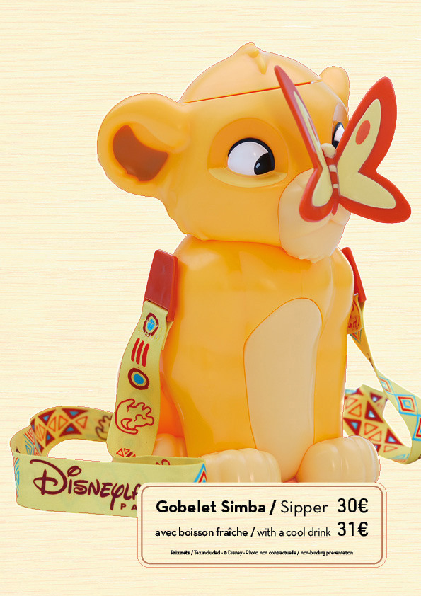 Siper simba Roi Lion disneyland paris