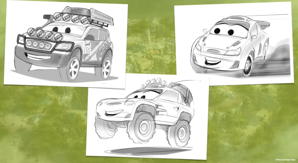 Cars land walt disney world magic kingdom