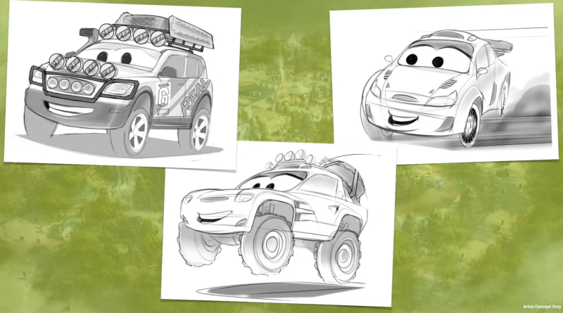 Cars land walt disney world magic kingdom