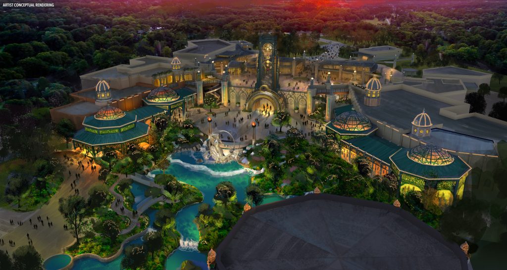 Universal Studios Orlando Resort Epic Universe Celestial Park Park Arrival
