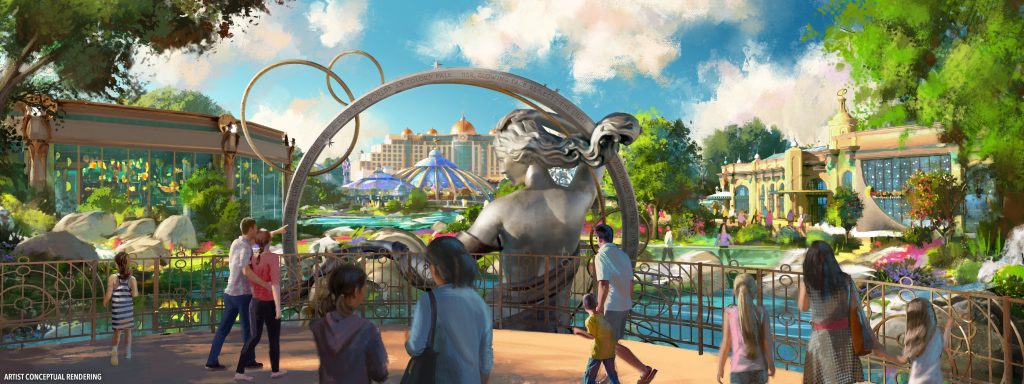 Universal Studios Orlando Resort Epic Universe Celestial Park Park Overlook