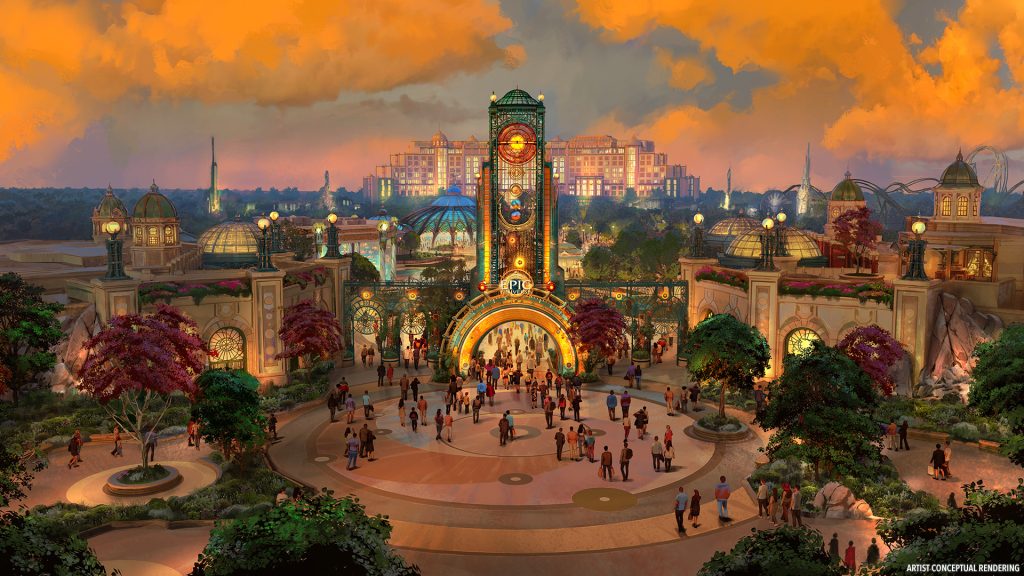 Universal Studios Orlando Resort Epic Universe Front Gate