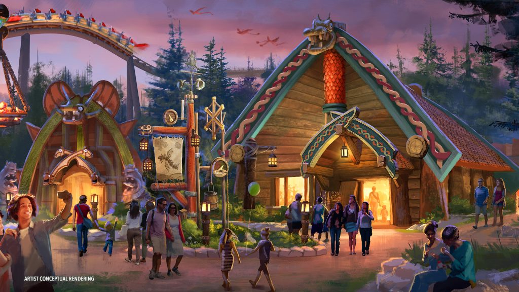 06 How to Train Your Dragon – Isle of Berk Nighttime Atmosphere