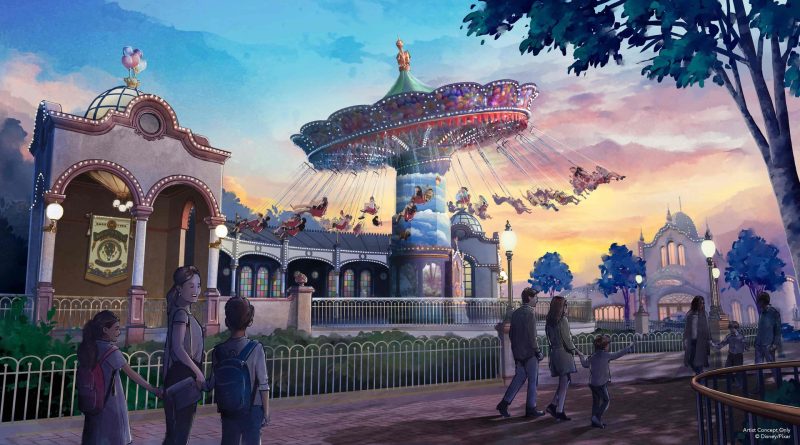 Disneyland Paris Adventure World Attraction La Haut