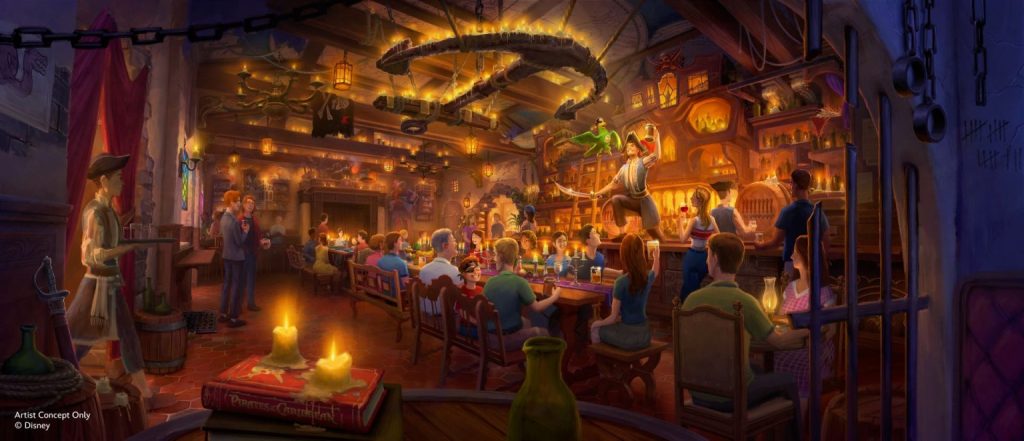Walt Disney World Magic Kingdom restaurant Pirates des caraibes 02