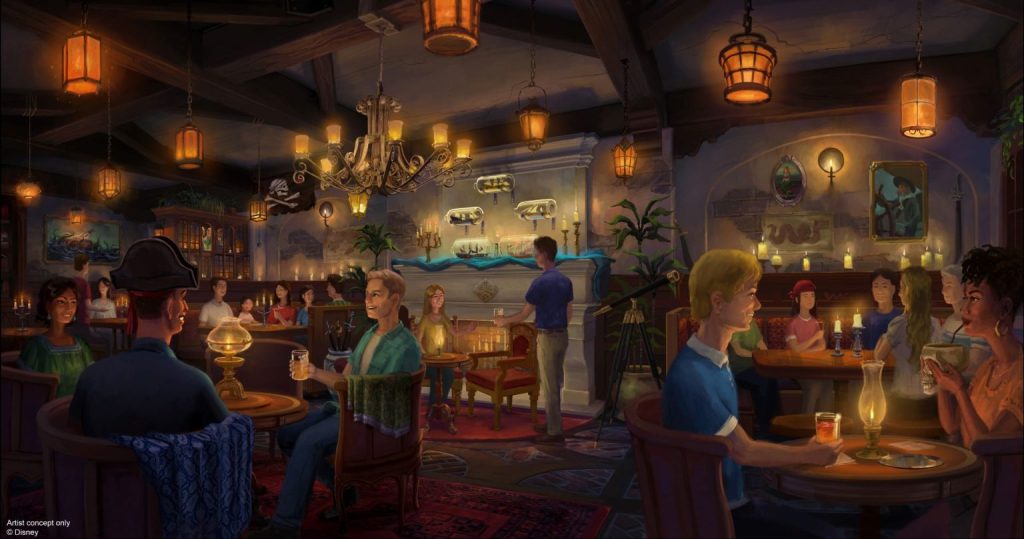 Walt Disney World Magic Kingdom restaurant Pirates des caraibes 03