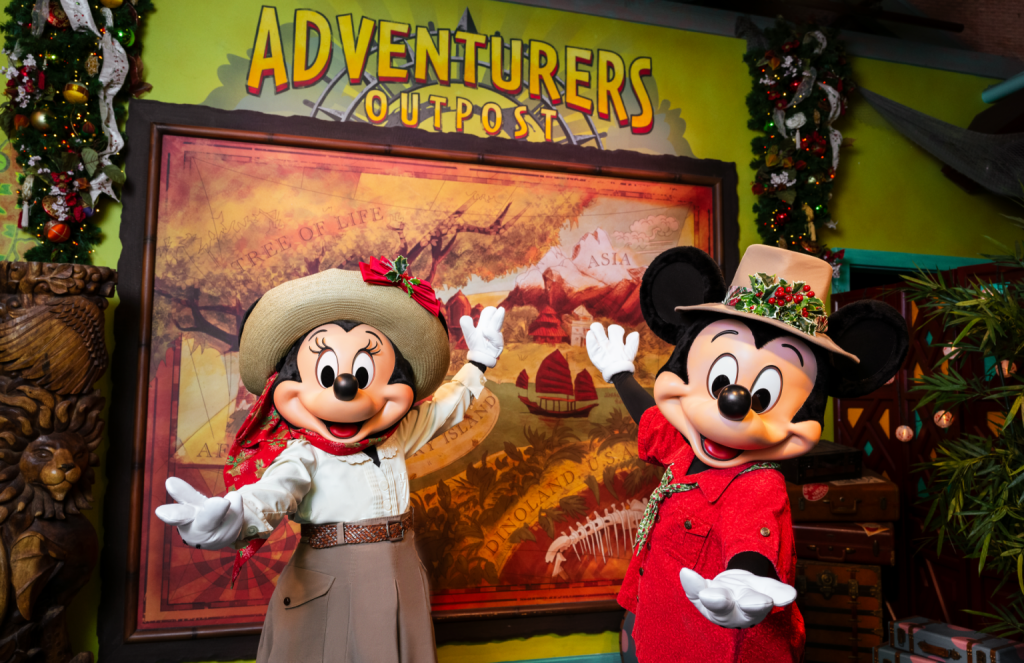 2025 Walt Disney World Holidays Disneys Animal Kingdom Mickey and Minnie 1536x995 1