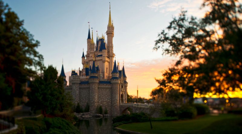 Cinderella Castle at Walt Disney World Sunrise